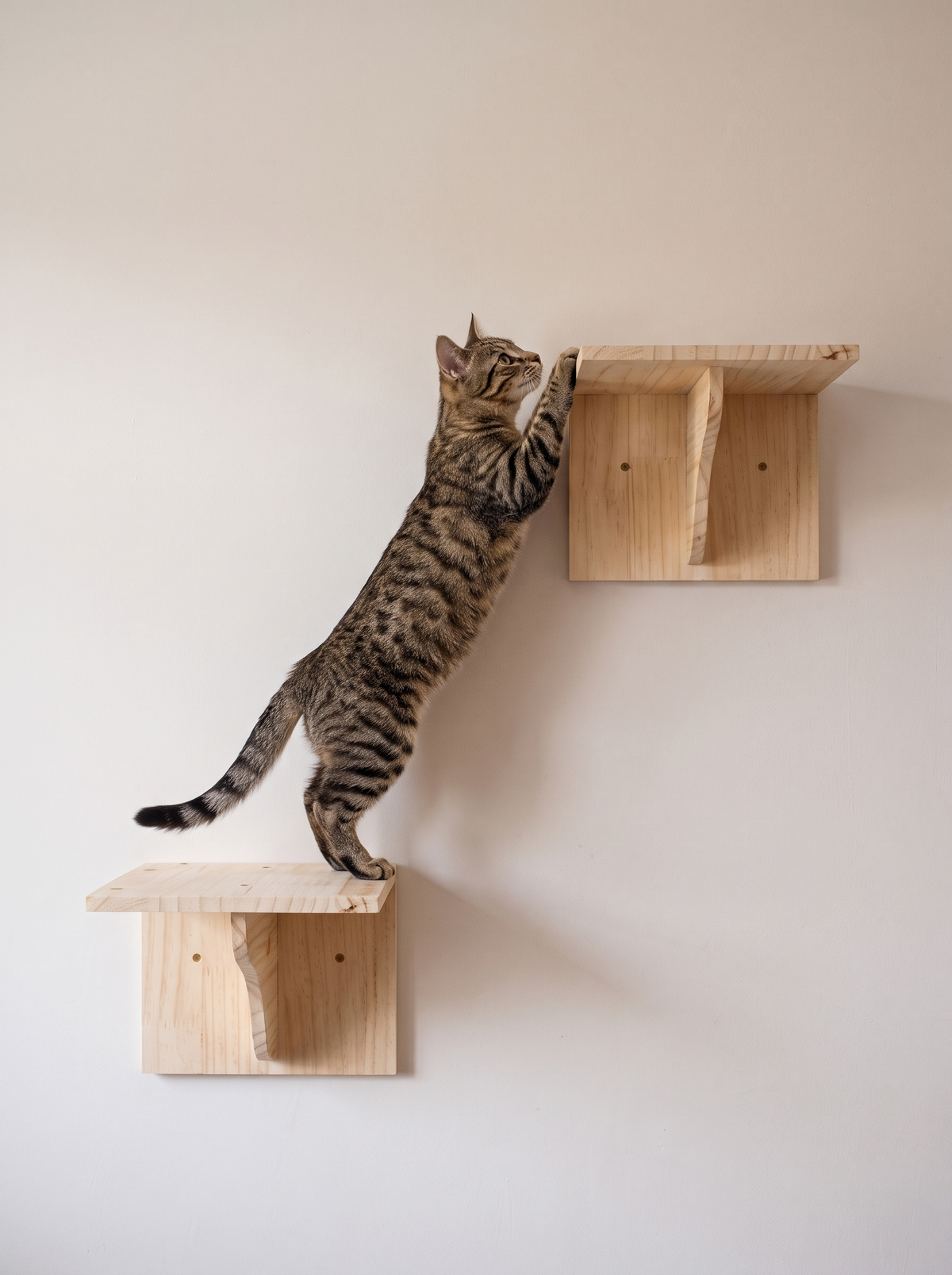 Cat Wall Mini Steps, Set of 2 - in use