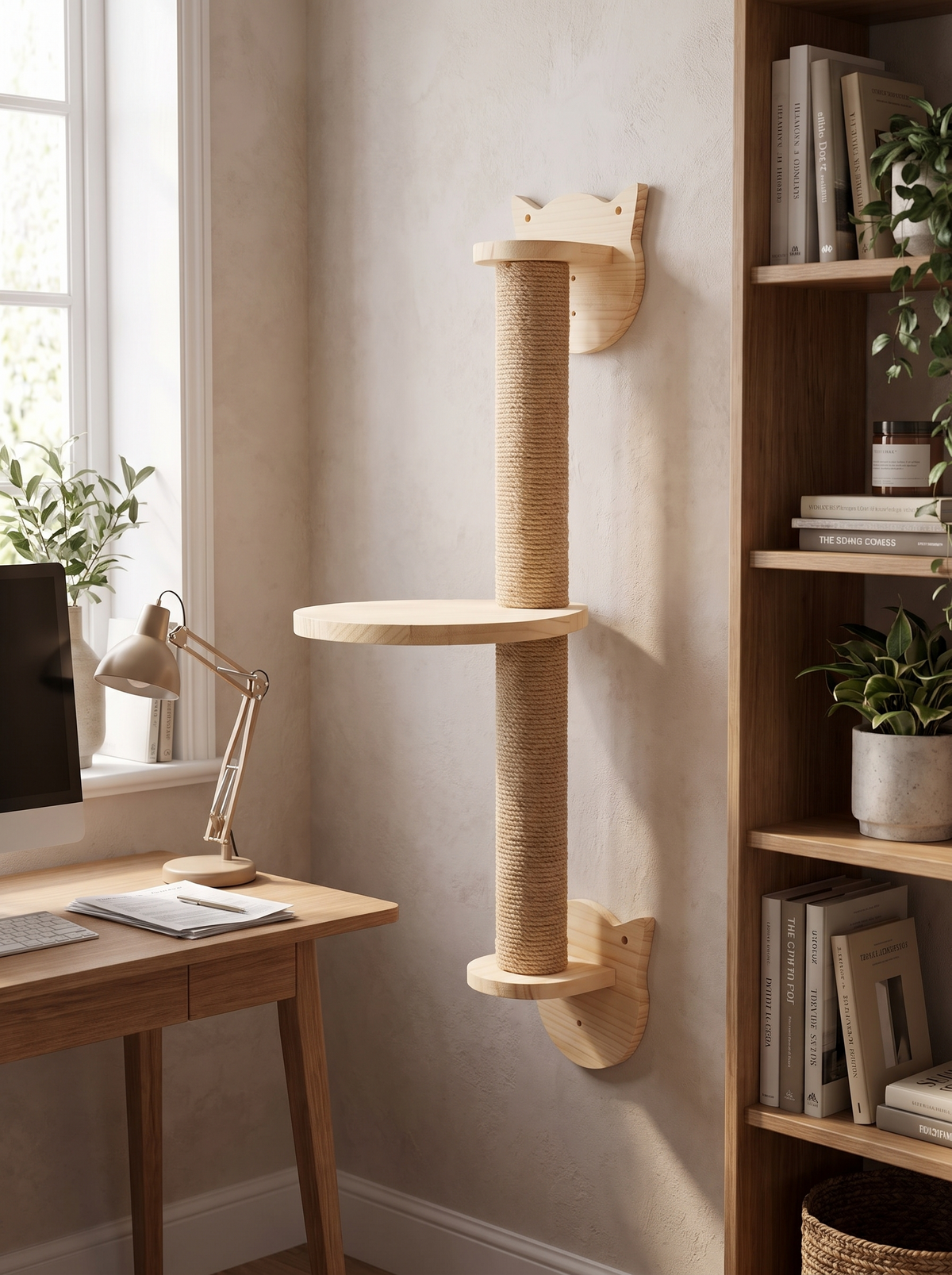 Cat Wall Climbing Post 77cm - in the home