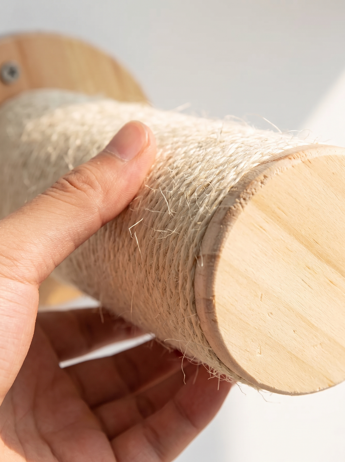 Sisal Cat Wall Step - material detail