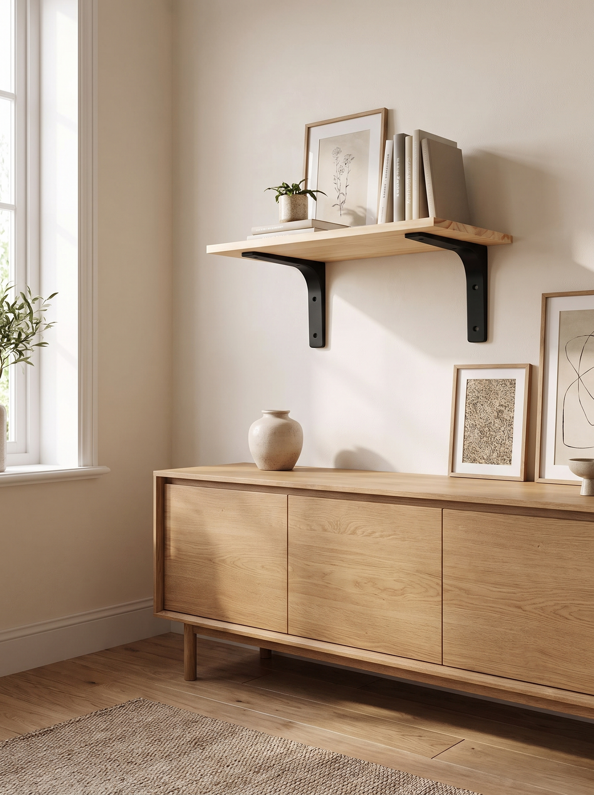 Cat Wall Shelf 40cm - in the home