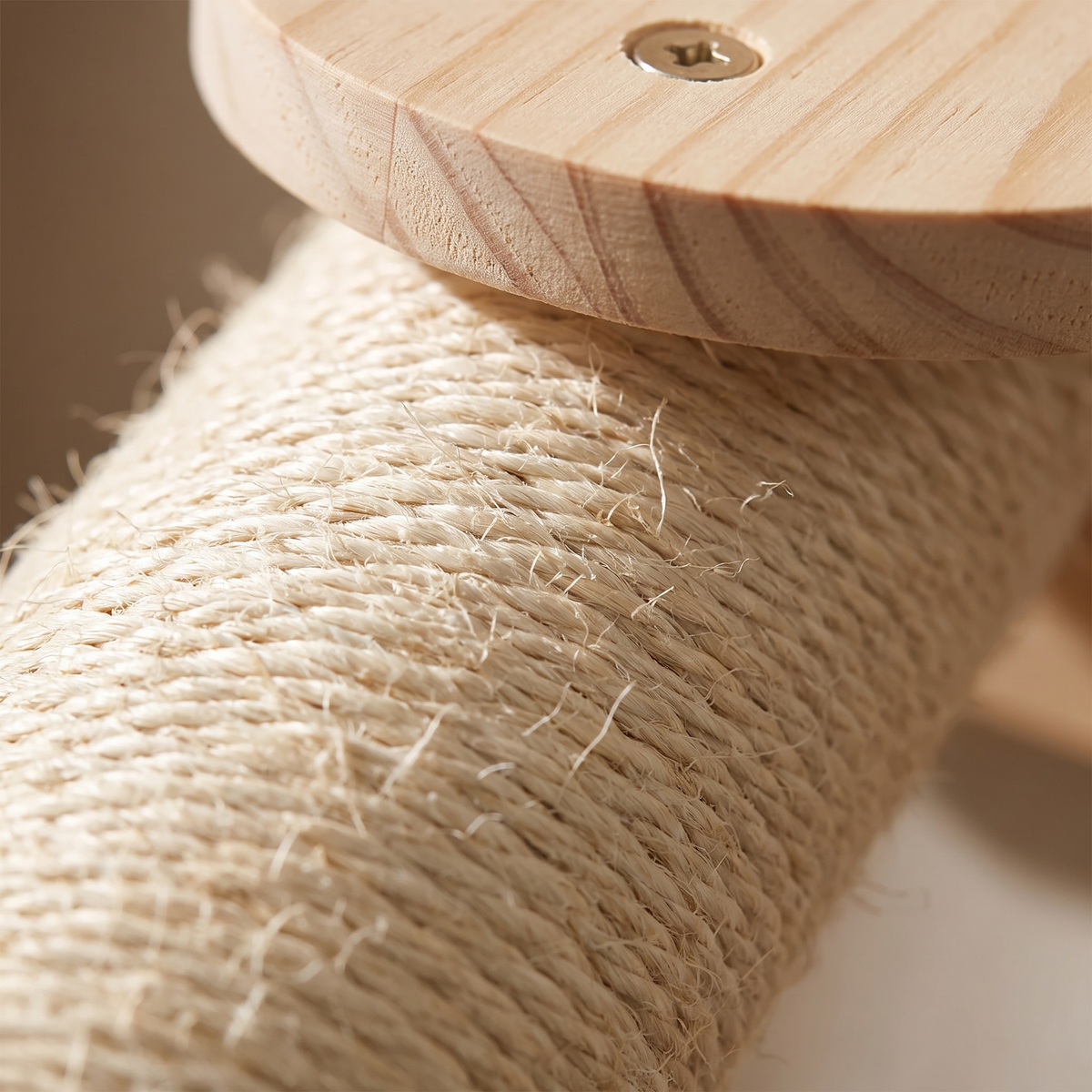 Cat Wall Scratching Post 37cm - material close up