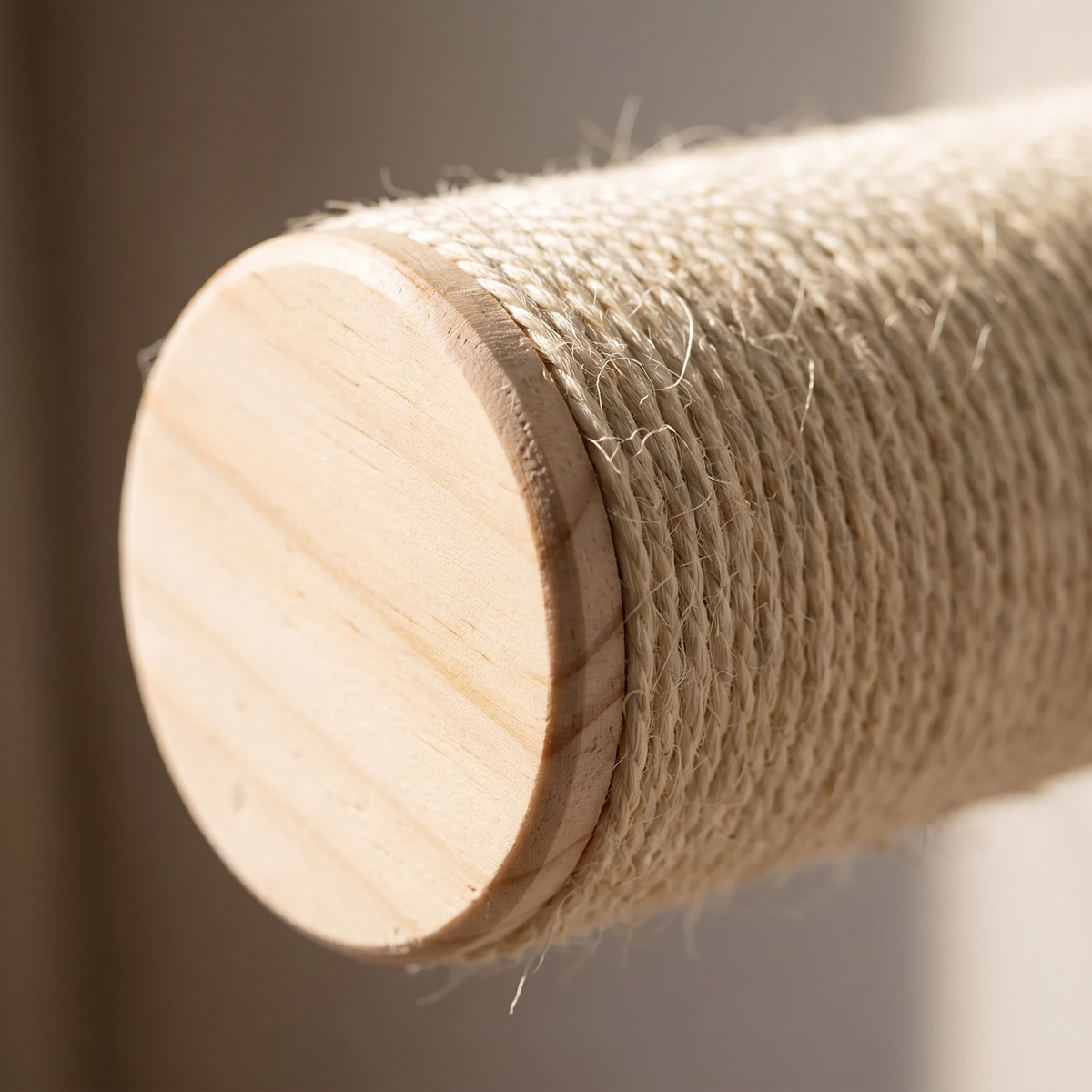 Sisal Cat Wall Step - material close up