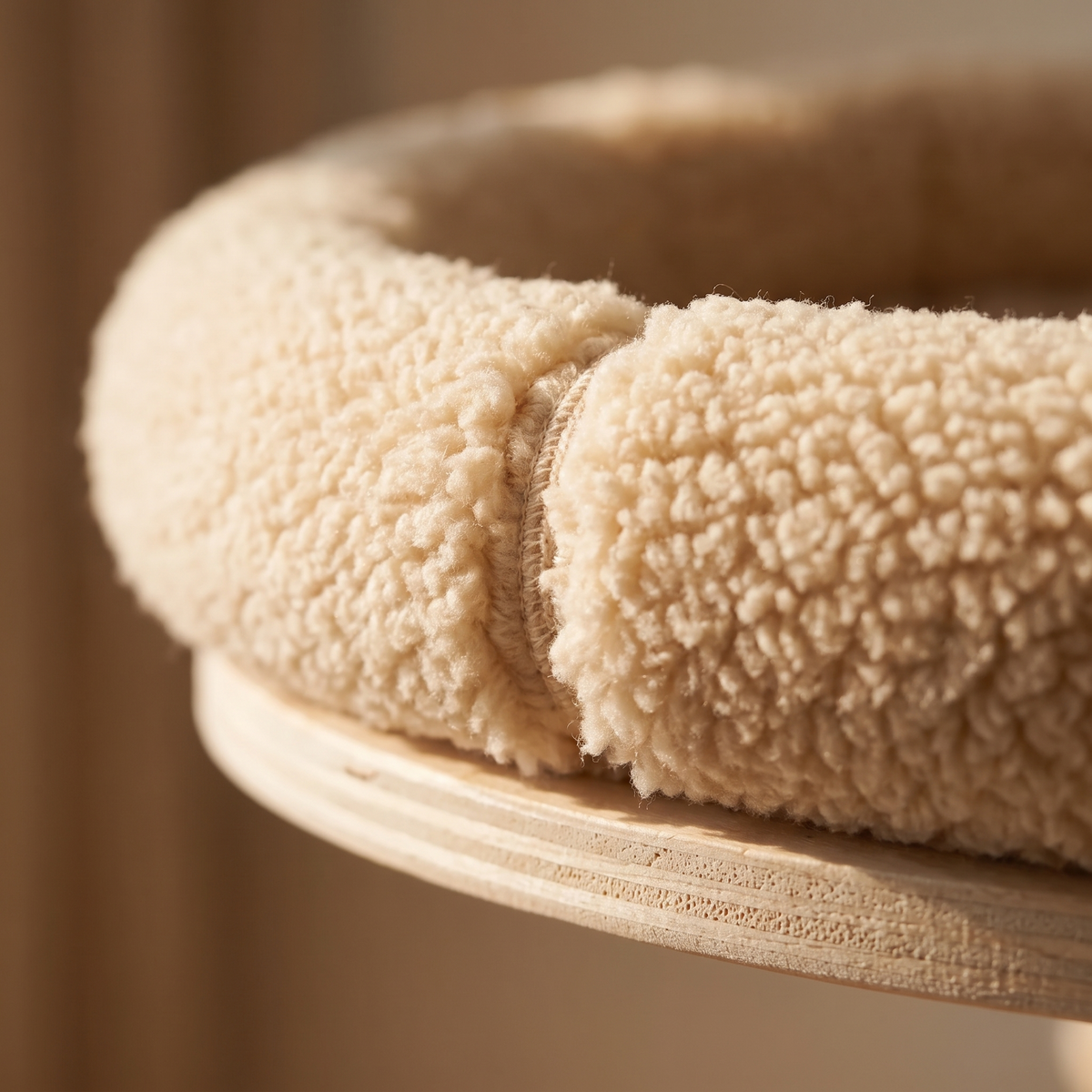 Cat Wall Bed - material close up