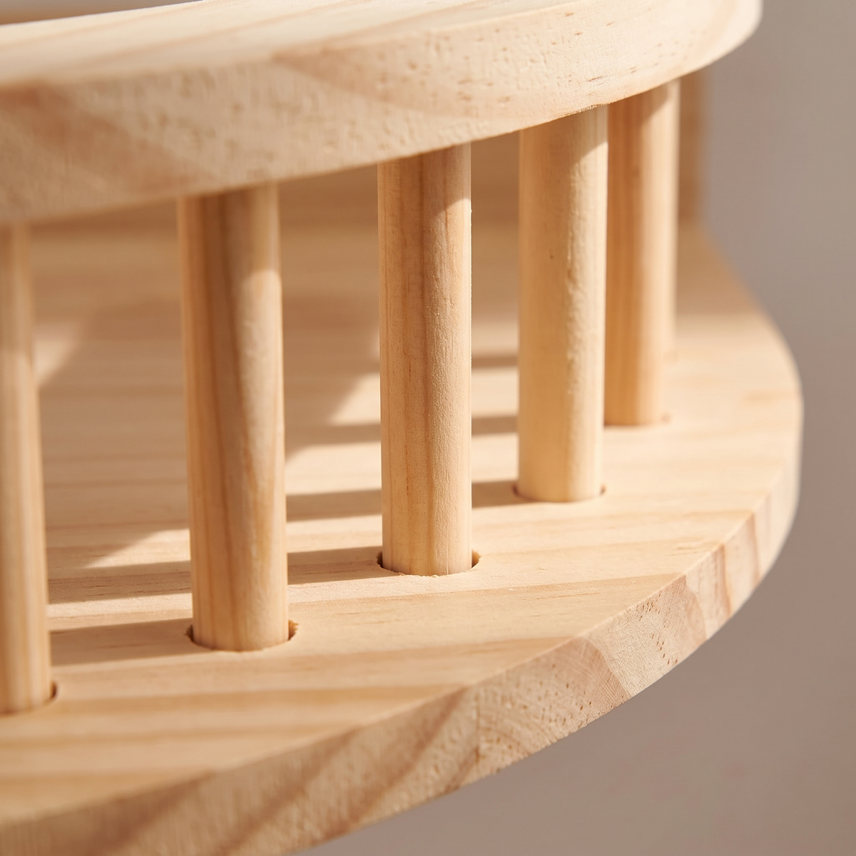 Corner Cat Wall Shelf - material close up