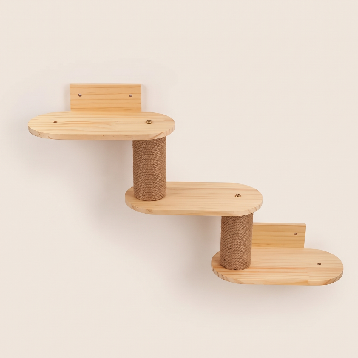 Triple Step Cat Wall Ladder - hero product shot