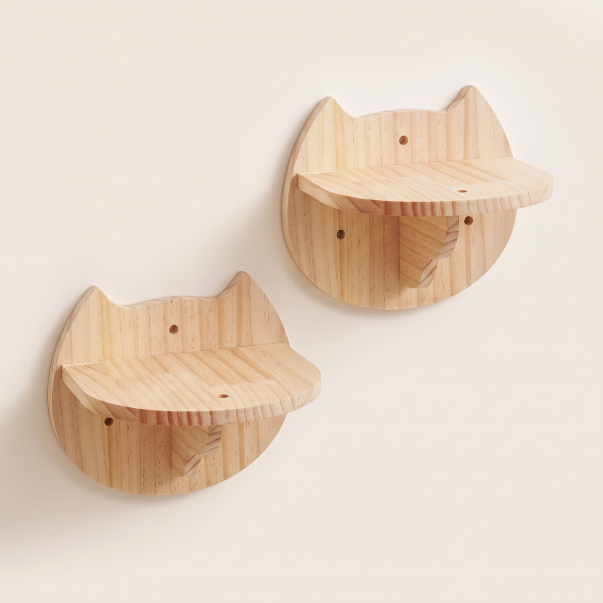 Cat Face Wall Steps, Set of 2 - hero product shot