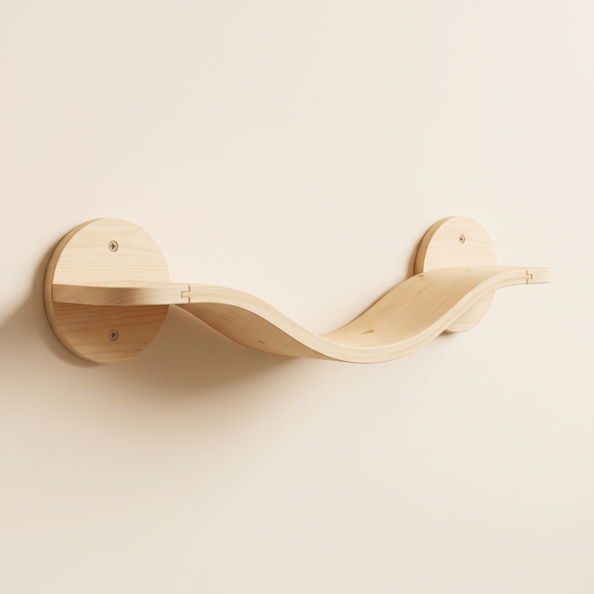 N3 Cat wall wave bridge three quarter product view