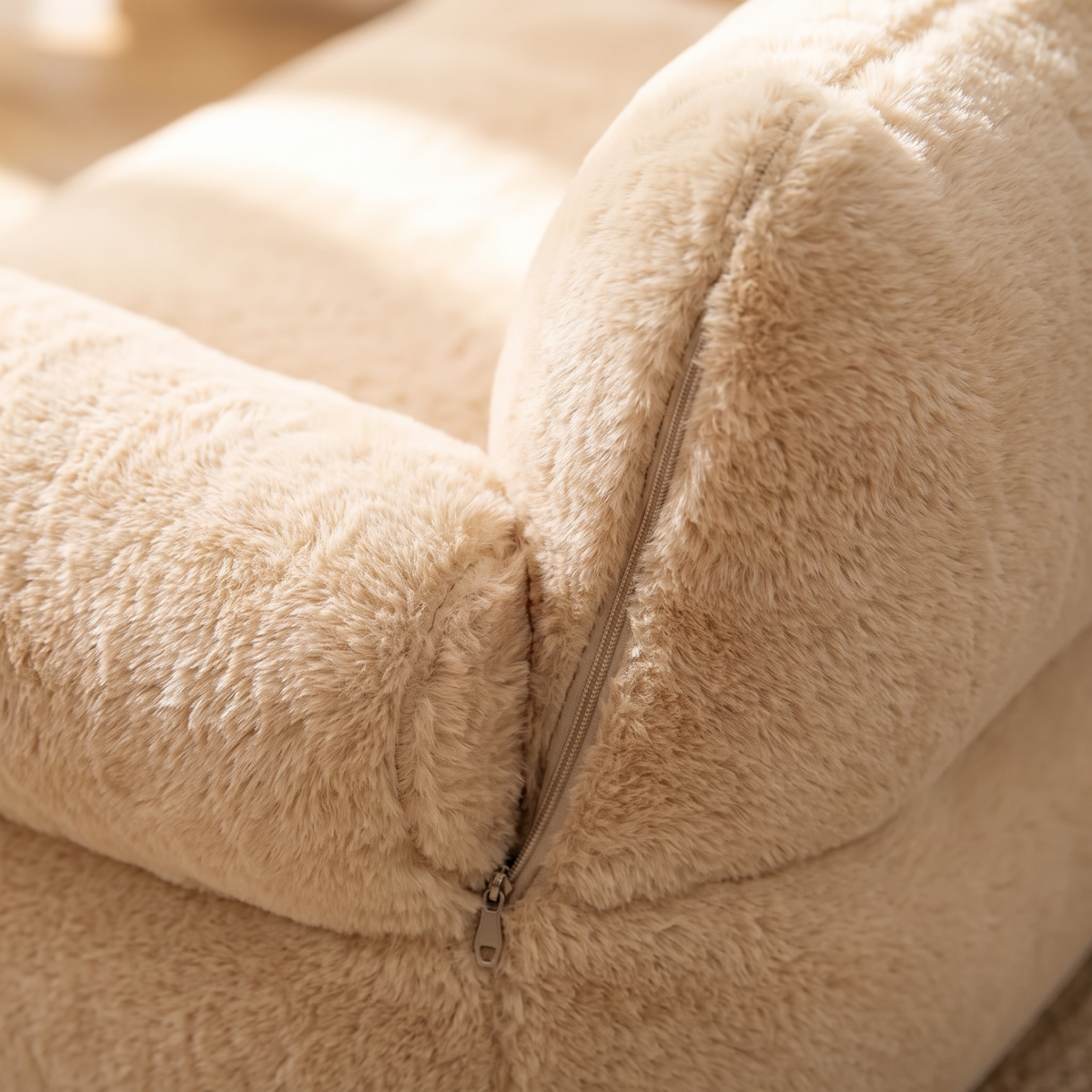 Premium plush cat sofa bed