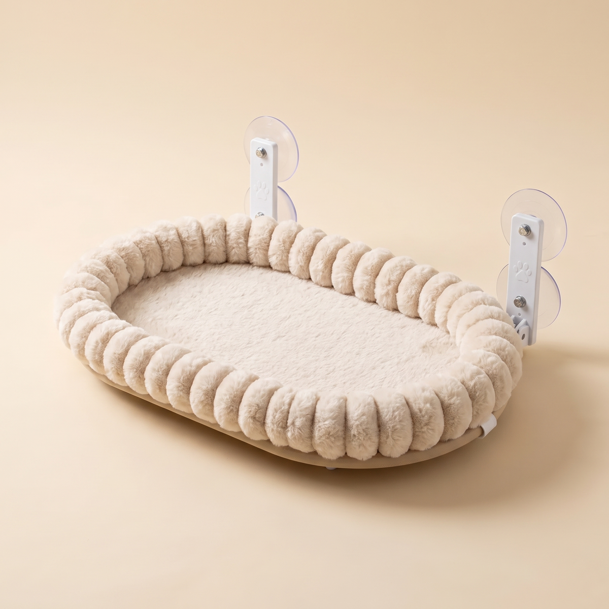 Premium cat window hammock with suction cups